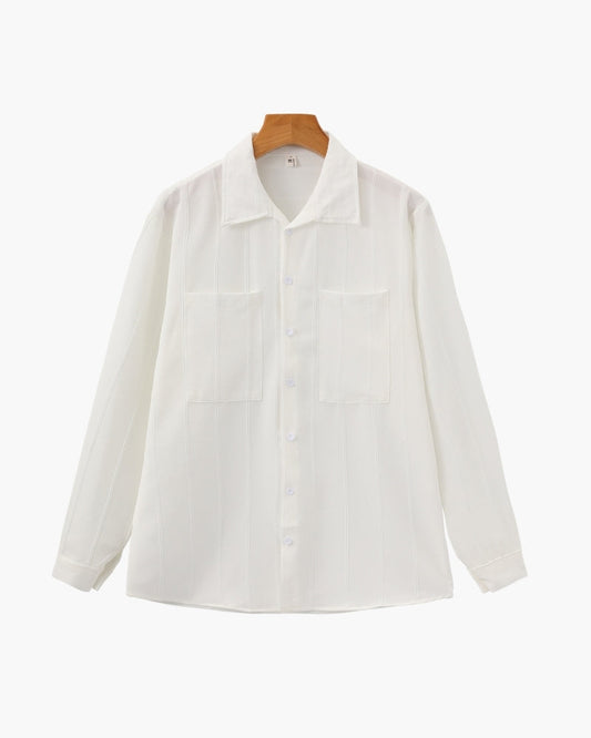 Chemise côtelée Saint-Tropez