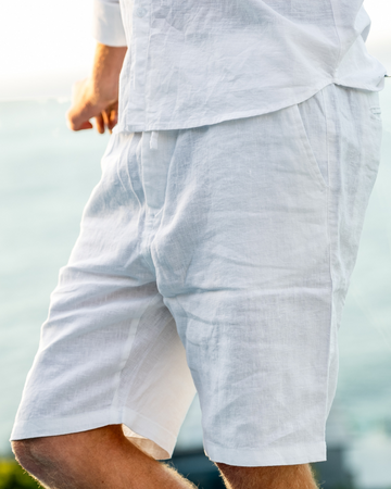 Casablanca - Short premium en lin