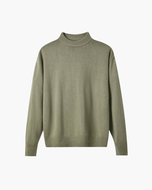 Col roulé 100 % laine premium