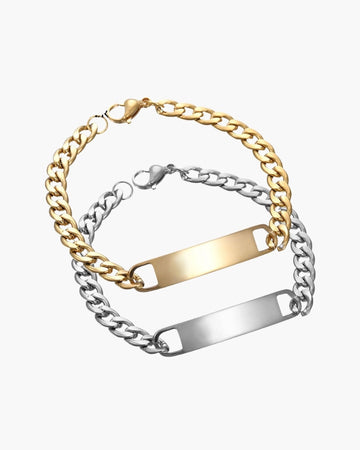 Bracelet chaîne Signature