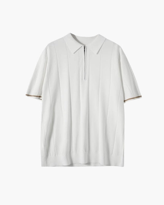 Polo Signature à liseré contrastant
