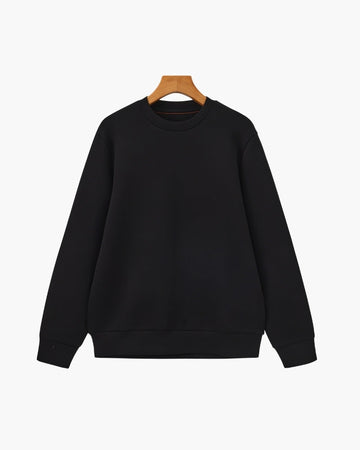 Sweat col rond classique en mélange modal