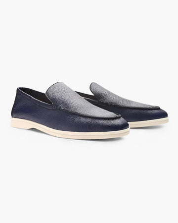 Mocassins Old Money en cuir de vachette
