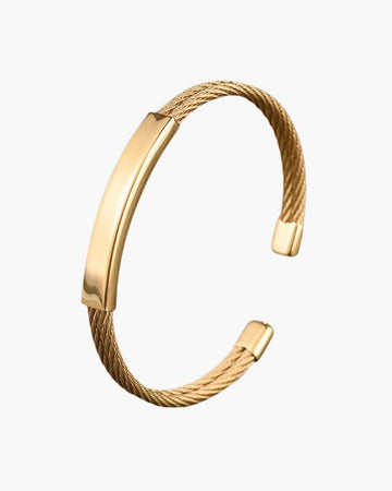 Bracelet manchette Torque câble