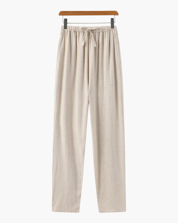 Marrakech - Pantalon en lin coupe slim