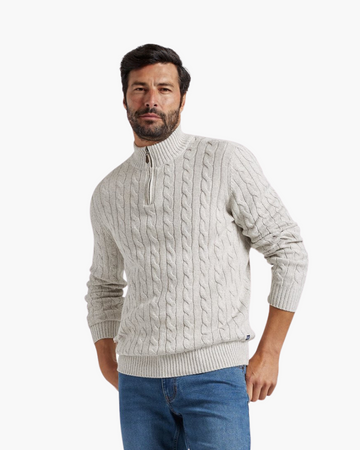 Pull Verbier demi-zip