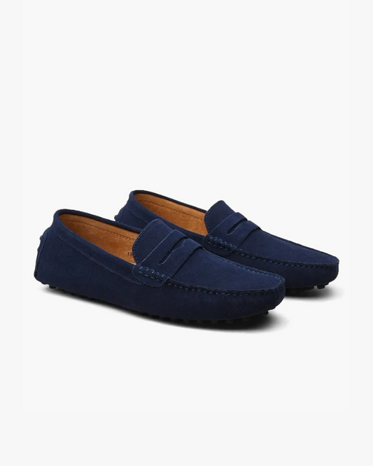 Mocassins driver en daim