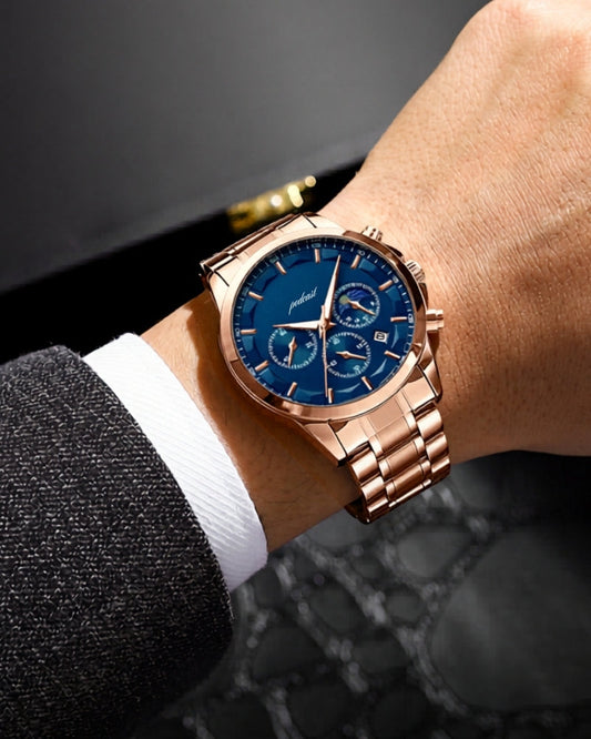 Montre chronographe Precision en acier