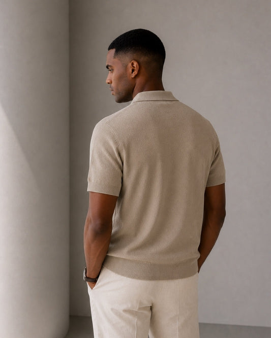 Polo zip-up Marbella