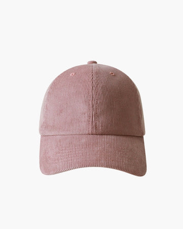 Casquette classique en velours côtelé