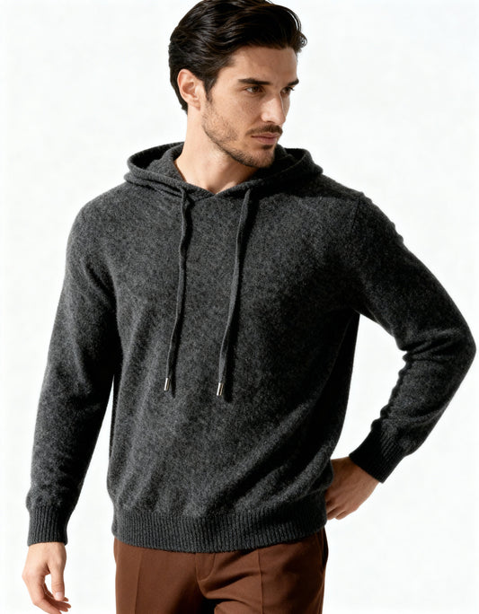 Hoodie 100 % cachemire