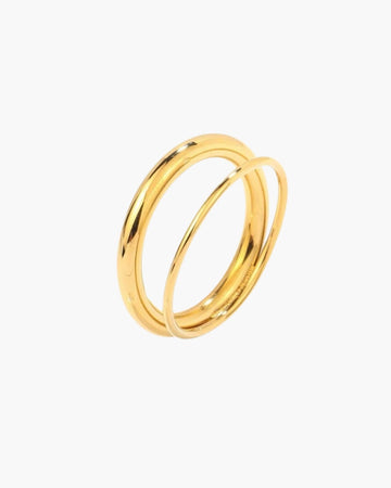 Bague anneau Infinity