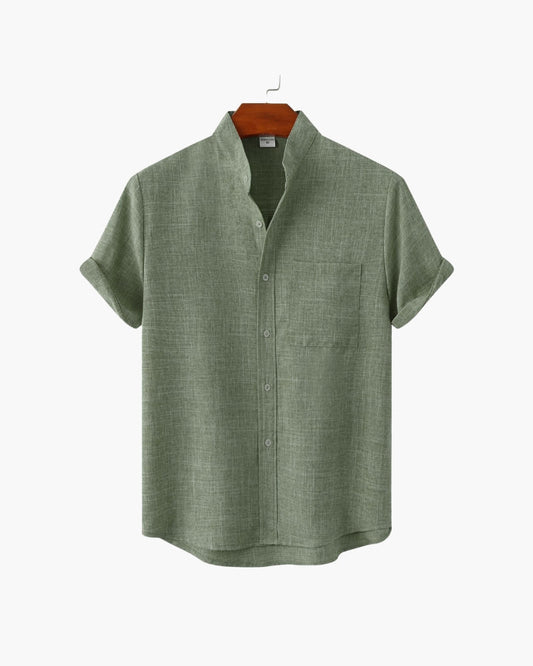 Chemise col mandarin Mark