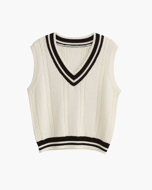 Gilet pull femme raffiné