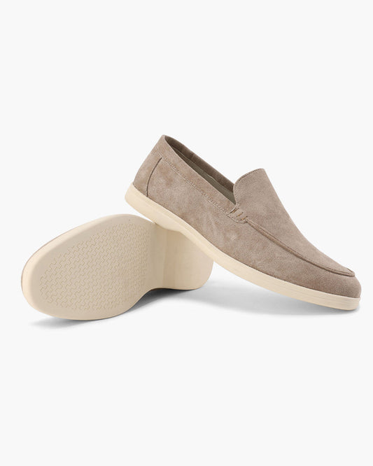 Mocassins Old Money en daim