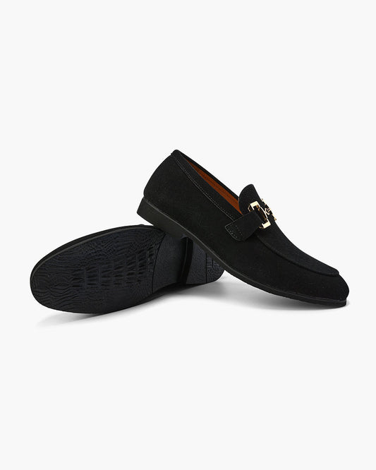 Mocassins de luxe en daim