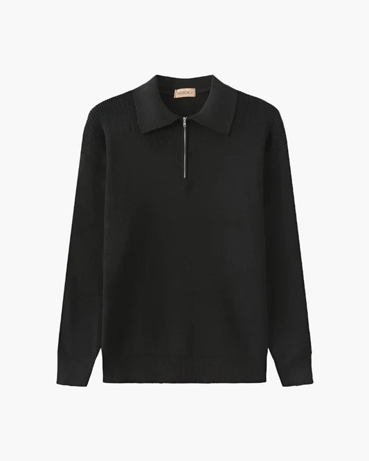 Pull Cesare demi-zip