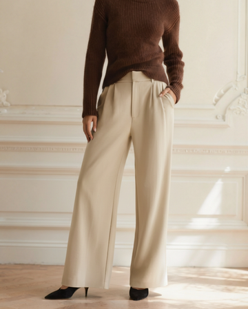 Pantalon Serena jambe large